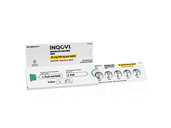 INQOVI is containing 35 mg decitabine and 100 mg cedazuridine. It is used to treat adults with myelodysplastic syndromes (MDS), including CMML. Manufacturer: Otsuka Pharmaceutical Co., Ltd.