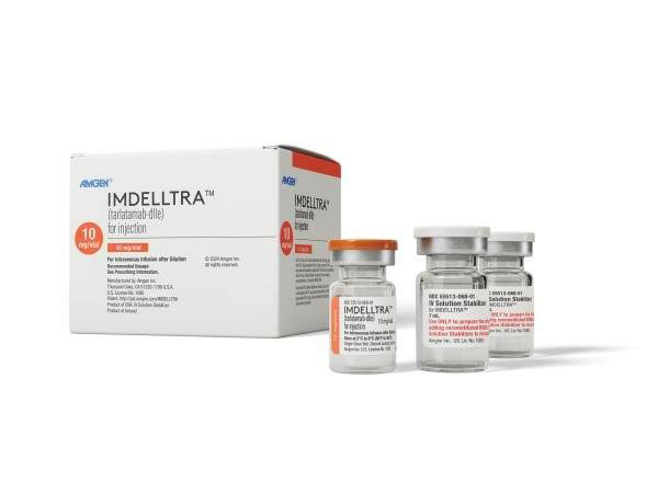It is an immunotherapy treatment that may be used to treat adults with extensive-stage small cell lung cancer (ES-SCLC) which has progressed after receiving platinum-based chemotherapy.